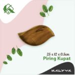 Wood Plate Ketupat Design