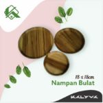 Wood Rounded Nampan