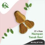 Wood Nampan Babys Foot Model