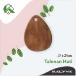 Wood Base Heart/Talenan Hati